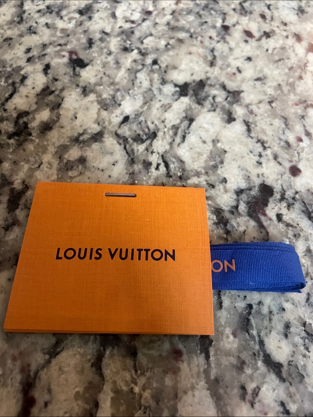 Louis Vuitton Authentic Ribbon. 
Length is about 55 inches long
